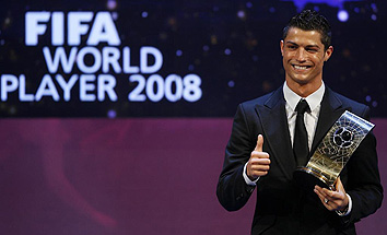 Cristiano Ronaldo ganador del FIFA World Player